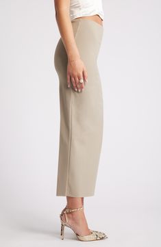 A smooth maxi skirt crafted from the brand's softest fabric contours to your silhouette for a look that easily transitions from the office to evening. 37" length (size Medium) Partially lined Concealed-elastic waist 75% nylon, 25% spandex Machine wash, tumble dry Imported Chia, The Office, Soft Fabrics, Maxi Skirt, Elastic Waist, Nordstrom, Spandex, Size Medium, Elastic