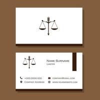 two business cards with scales on them