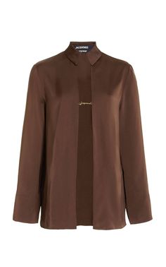 Simon Porte Jacquemus, Classic Leather Jacket, Outfit Png, Tumblr Outfits, Woven Jacket, Slip Skirt, Satin Shirt, Vest Fashion, Brown Dress