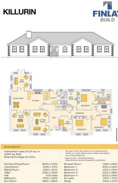 the floor plan for killburnn's new home, which is currently under construction