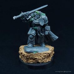 40k Models, Grey Knights, Painting Miniatures, Miniature Bases, Warhammer Figures, Dark Angels, Warhammer Models