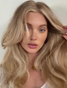 Blonde Layered Hair, Blonde Ambition, Blonde Layers, Hope You, Popular Haircuts, Lazy Girl, Elsa Hosk, Haircuts Straight Hair, Jake Gyllenhaal