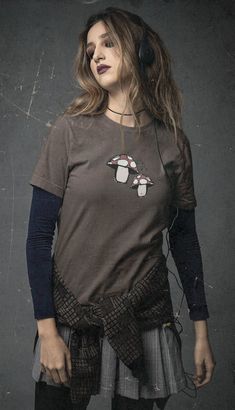 Cottagecore/Grunge mushroom t-shirt, hand drawn original design, great gift for Christmas or birthdays. Vegan Friendly water based ink. Gildan Heavy Cotton unisex fit Material: 100% cotton.* - Seamless twin needle collar. - Taped neck and shoulders. - Tubular body. - Twin needle sleeves and hem. - Tear out label. Weight:  - White 170gsm. - Colours 180gsm. *Ash 99% cotton/1% polyester. **Midnight, Blackberry, Dark Heather, Heather Sapphire, Graphite Heather, Lilac, Russet, Safety Pink, Sunset and Cheap Crew Neck T-shirt With Mushroom Print, Cheap Short Sleeve Top With Mushroom Print, Cheap Cotton T-shirt With Mushroom Print, Cheap Mushroom Shirt, Mushroom Witch Shirt, Vintage Mushroom Tshirt, Mushroom Long Sleeve Shirt, Cheap Mushroom Print Crew Neck T-shirt, Mushroom And Crystal Shirt