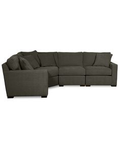 in stock Macys Radley Sectional, Radley Sectional, Sectional Sofa Living Room, Macy Furniture, Snug Room, Sectional Sofas Living Room, Fabric Sectional Sofas, Grey Sectional, Fabric Sectional