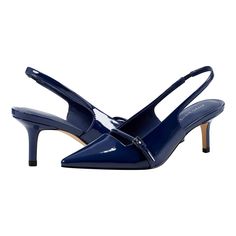 PRICES MAY VARY. Show off your sleek style in the Marc Fisher Alorie dress pumps. It features a slingback design, stylish pointy toe and a trendy kitten heel. It's the perfect balance between trendy and chic! Pointed Toe Slip on Closure 2.4" Heel Height Prime Day Deals, Sleek Style, Pump Dress, Marc Fisher, Kids Luggage, Sleek Fashion, Luxury Store, Kitten Heel, Pharmacy Gifts