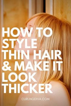 Fine Hair Tips, Fine Flat Hair, Underneath Hair, Fine Straight Hair, Limp Hair, Bangs With Medium Hair, Flat Hair, Winter Hair, Haircuts For Fine Hair