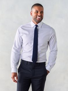 It all starts with a crisp, white dress shirt. The perfect foundation piece, it can easily be dressed up or down depending on your event the possibilities are endless. 100% fine cotton Convertible barrel cuffs (accepts cufflinks) Convertible front placket (accepts button studs) Tailored Professional Dress Shirt For Office, Slim Fit Dress Shirt For Business, Professional Dress Shirt With Spread Collar For Formal Occasions, Smart Business Dress Shirt With Button Cuffs, Professional Spread Collar Dress Shirt For Formal Occasions, Professional Spread Collar Dress Shirt For Formal Events, Smart Business Casual Dress Shirt, Business Dress Shirt With Spread Collar, Smart Business Dress Shirt With Spread Collar