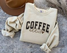 Coffee Sweatshirt, I Like Coffee and Maybe Three People Sweater, Coffee Shirt, Introvert Shirt, Coffee Sayings, Coffee Lovers, Coffee Addict HOW TO ORDER 1-) Please, Check and Review all Photos. 2-) Choose your size and color from the drop-down menus. 3-) Choose your quantity. 4-) Prices listed are for one item. 5-) Your shipping will automatically combine when ordering multiples. 6-) Checkout out all at once when the correct size, color and quantity has been added. 7-) Finally, your custom shirt will be ready to ship 1-3 Business Day. Holiday times may affect the handling times. -Our shirts are made to order specially for you. Because of this reason we don't accept returns or exchanges. Please check our color and size charts before you place your order. If you have any questions please se Coffee Shirt Ideas, Coffee Sayings, Coffee Sweater, Coffee Sweatshirt, Coffee Shirt, Coffee Shirts, Custom Shirt, Coffee Quotes, High Quality T Shirts