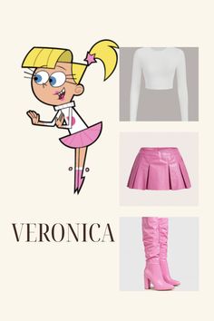 Trixie And Veronica Costume, Timmy Turner, Halloween Costumes Friends, Halloween Inspo, Halloween Costumes For Teens, Halloween Outfits, Nickelodeon, Fitness Inspo, Halloween Makeup