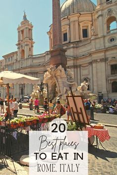 the best places to eat in rome italy