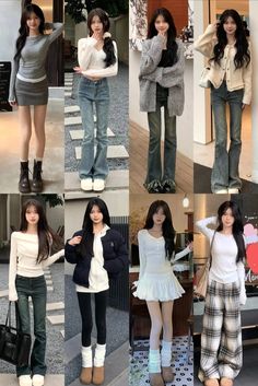 Outfit Ideas Douyin, Korean Uniform, Douyin Outfits, Shoujo Style, Douyin Style, High Clothes, Academia Outfits, Fashion Vocabulary