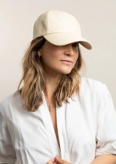 Make it a sporty summer in our classic paper woven Beach Cap! Great alternative to your cotton baseball caps. Adjustable sweatband for the perfect fit. Material: 100% Paper, Lining: 100% Cotton Measurements: Crown Height: 6 ¼”, Brim: 2 ¾” Sporty Summer, Classic Paper, Basic White Tee, Skirt Coverup, Beach Vacation Outfits, Something Navy, Chic Skirts, Denim Sweater, Slip Skirt