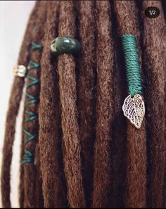 Decorated Dreadlocks, Faux Dreads, Fake Dreads, Dread Braids, Dreadlock Accessories, Beautiful Dreadlocks, Dreadlock Style