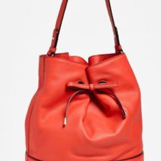 Looking Stylish Has Never Been Easier. Our New Kate Spade West Valley Valentine Bucket Bag Is Ruched In Soft Pebbled Leather With Our Signature Spade Link Accents For An Elegant Finish. Product Details 11.5"H X 8.5"W X 6"D Handle Drop: 6.5" Strap Drop: 22" Pebbled Leather With Pu Trim Microsuede Lining Plaque Logo Gold Hardware Snap Closure Bucket Bag With Drawstring Closure Interior Slip Pocket Optional Cross Body Strap New With Tag And Plastic Bag. Orange Bucket Bag With Removable Pouch For Shopping, Orange Bucket Bag With Detachable Handle, Chic Orange Bucket Bag For Travel, Orange Evening Shoulder Bag With Removable Pouch, Evening Orange Shoulder Bag With Removable Pouch, Modern Orange Bucket Bag, Modern Orange Evening Bags, Kate Spade Bucket Shoulder Bag With Detachable Strap, Chic Orange Bucket Bag Tote