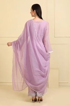 Shop for Neha Khullar Purple Chanderi Silk Neckline Embroidered Kurta Set for Women Online at Aza Fashions Semi-stitched Cotton Silk Dupatta With Dori Work, Fitted Slub Silk Dupatta With Straight Kurta, Fitted Cotton Silk Kurta With Sheer Dupatta, Fitted Kurta With Sheer Dupatta In Chanderi, Fitted Chanderi Kurta With Sheer Dupatta, Fitted Slub Silk Kurta With Sheer Dupatta, Slub Silk Dupatta With Dori Work, Fitted Kurta With Sheer Dupatta In Traditional Drape, Fitted Kurta With Sheer Dupatta And Traditional Drape