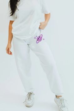 White Planet sweatpants - Alpha Phi – Spikes and Seams Greek Sorority Pajamas, Sorority Rush Shirts, Alpha Phi Shirts, Alpha Omega Epsilon, Kappa Delta Chi, Phi Sigma Rho, Rush Shirts, Alpha Epsilon Phi, Sorority Tees