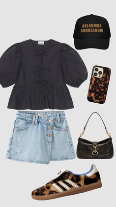 Street Style 2024 Summer Trends, Casual Concert Outfits, Petite Outfits Casual Street Styles, Samba Outfit, Gameday Outfit, Fashion Fits, Edgy Outfits, Casual Style Outfits, Lookbook Outfits