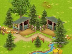 an animal farm is shown in this game