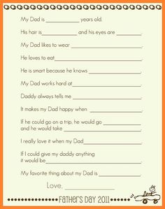 father's day poem for kids