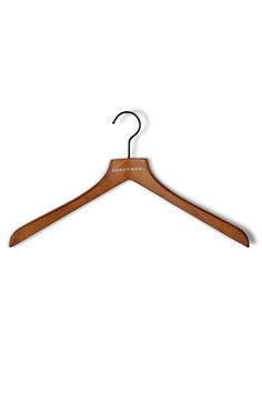 Now your closet can be just as stylish as you! These elegant, solid wood hangers are made with solid beech hardwood with a walnut finish and matte black hardware. They are contoured to help your Double D Ranch jackets and shirts keep their shape and preserve their collectibility. Sold in sets of six (6) custom printed wooden hanger materials: beech hardwood wood, metal Jacket Hanger, Double D Ranch, Wooden Hanger, Matte Black Hardware, Wood Hangers, Wooden Hangers, Walnut Finish, Black Hardware, Wood Metal