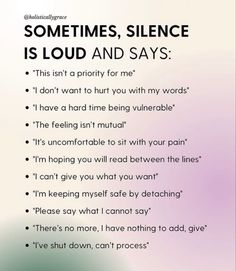 Silence Is Loud, Organization Binder, How To Communicate Better, Relationship Healing, Narcissistic Supply, Assertive Communication, Leave Your Mark