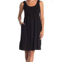 Super Cute And Brand New! With Tags. Size Pm Bought At Nordstrom Black Mini Dress For Loungewear, Casual Black Mini Dress For Loungewear, Black Spring Loungewear Dress, Spring Black Dresses For Loungewear, Black Dress For Spring Loungewear, Black Midi Dress For Spring Loungewear, Nordstrom Casual Fitted Dress, Casual Black Stretch Dress, Black Stretch Casual Dress