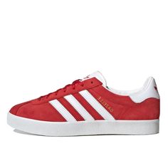 Adidas Gazelle 85 Better Scarlet - IG0455 | Limited Resell Red Adidas, Timeless Classic, Scarlet, White Gold, Street Wear, Sneakers