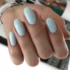 Chic Nails, Fancy Nails, Green Nails, Blue Nails, Cute Acrylic Nails, Simple Nails, Natural Nails