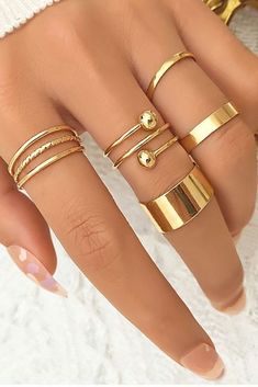 Gold Gallery, Channel Set Rings, Finger Jewelry, Womens Rings Fashion, Gold Jewelry Sets