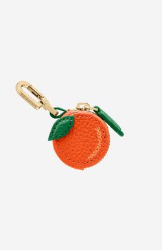 The delicious new way to personalise. Crafted using upcycled offcuts from our signature full-grain leather, The SABREMOJI Fruit Charm securely attaches to an infinity of accessories including handbags, garment tags and keys. Designed in five limited edition seasonal fruits, it safeguards the Apple AirTag through perfect fitment and a high polish brass zipper to prevent internal movement. Tag and track your valuables or secure small valuables and coins — it’s new-look statement personalisation. C Seasonal Fruits, Diy Leather Projects, Apple Airtag, Favorite Daughter, Blue Gift, Fruit In Season, Leather Projects, Pointed Toe Shoes, Kids Sandals