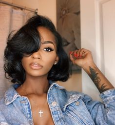 Natural Hair Bob, Pressed Natural Hair, Silk Press Natural Hair, Twisted Hair, Hair Wigs For Black Women, Peinados Fáciles Para Cabello Corto, Hair Laid