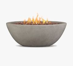 Blackwell Steel Round Propane Fire Pit (36") Modern Mediterranean Farmhouse, Round Propane Fire Pit, Propane Fire Bowl, Mediterranean Farmhouse, Outdoor Propane Fire Pit, Fire Pit Materials, Monte Verde