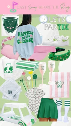 a collage of various items including shoes, hats and other things to wear for st patrick's day