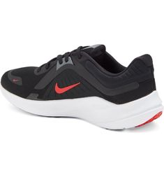 Head off to the races in this lightweight running shoe that features a stretchy collar for a sock-like fit and an inner heel pod to help keep your foot secure..Removable insole.Textile upper and lining/rubber sole.Imported.Item #7481490 Sporty Running Shoes With Cushioned Footbed Athletic Fit, Dynamic Moisture-wicking Synthetic Running Shoes, Black Textile Running Shoes, Functional Black Textile Running Shoes, Dynamic Black Textile Running Shoes, Nike Moisture-wicking Functional Sneakers, Nike Functional Moisture-wicking Sneakers, Nike Functional Sneakers For Jogging, Nike Athleisure Running Shoes