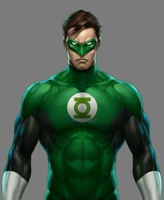 the green lantern from dc comics is shown in this artist's impressional rendering