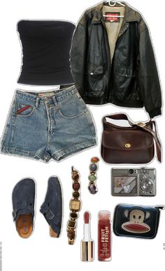 Witchy Jeans Outfit, Weezer Concert Outfit Ideas, Clothing Boards Outfits, Artsy Summer Outfit, Outfit Layout Aesthetic, Hipster Style Outfits, Hijab Trend, Layout Aesthetic, Fit Outfits