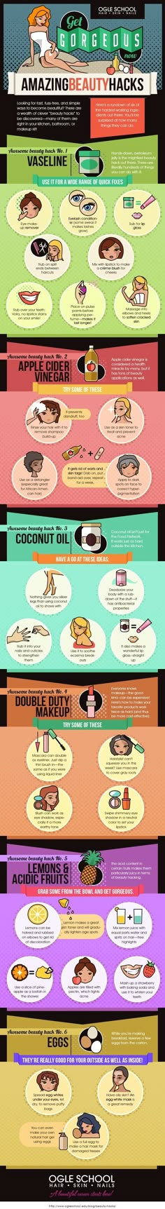 18. Get #Gorgeous Beauty Hacks - 38 #Helpful Beauty Infographics to Pore over ... → Beauty #Beauty Make Up Foundation, Image Skincare, Diy Beauty Hacks, Beauty Tricks, Makeup Tricks, Homemade Beauty Products