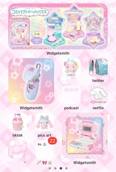 Cute Layouts For Phone, Gyaru Phone Layout, Cute Phone Theme Ideas, Cutecore Phone Layout, Themed Phone Ideas, Kawaii Phone Theme, Kawaii Phone Layout, Cute Phone Layout, Aesthetic Icons Iphone