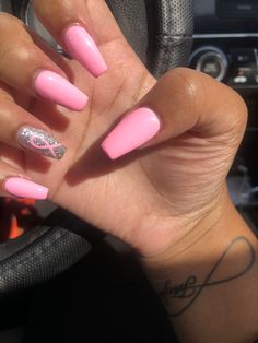 Pink Ribbon Nails, Ribbon Nails, Nail Shapes, Pink Ribbon, Nail File, Winter Nails, Pink Nails, Art Designs, Pretty Nails