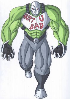 an image of a cartoon character that appears to be in the form of a hulk