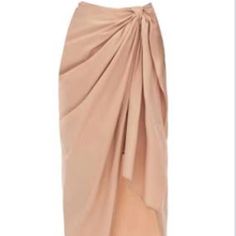 The Halima Wrap Skirt Is A Must- Have. The Skirt Drapes Delicately Around Your Waist And Flatters Your Figure. Great For A Summer Or Coctail Party. Tan Maxi Skirt, Cocktail Skirt, Andrea Iyamah, Skirt Draping, Wrap Skirts, Soft Autumn, Mermaid Skirt, Autumn Colors, Skirt Pattern