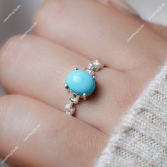 Gemstone : Natural Sleeping Beauty Turquoise  Metal : 9K Gold / 14K Gold / 18K Gold / 925S Silver Gemstone Shape and Size : Oval 8x6 MM Gemstone Weight : 1.10 Ctr Metal Weight :  3.10 Gram ACCEPT CUSTOM SERVICE: 1. Accept change main stone type, size : Oval 8x6 MM 2. Accept change other material : This jewelry can also be made in solid gold (14K white/rose/yellow gold...) Please contact me if you have special requests. Thanks for your visiting! December Birthstone Ring, Turquoise Gold Ring, Birthstone Gifts, Sleeping Beauty Turquoise, Rose Yellow, Turquoise Rings, Women Ring, Gold Engagement Ring, Ring Women