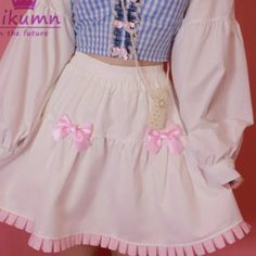 Korean Style Buttons Students Fashion Summer Basic Solid · Shop Zola · Online Store Powered by Storenvy Kawaii Jacket, High Waisted Short Skirt, Kawaii Skirt, Cheap Skirts, Mini Skirt Dress, Ruffle Mini Dress, Cute Skirts, Casual Skirt, Skirt Design