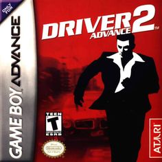 the coverart for driver 2 advance, featuring a man in a suit and tie