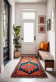 39 Chic Small Entrance Hall Ideas: Creative Solutions for Welcoming Spaces Small Hall, Multipurpose Furniture, Entrance Design, Small Hallways