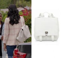 White Leather Backpack, White Leather, Leather Backpack, Backpacks