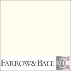 the farrow and ball logo is shown in black on a white background with an image of