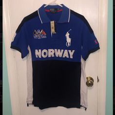 Polo Ralph Lauren Norway Youth Large Shirt #8 Does Have A Small Stain. Seen In The Last Picture. Retail: $105 Clean, Smokefreehome Open To Reasonable Offers You Might Be Surprised! Fast Shipper Ask Questions? Blue Polo Collar Top With Embroidered Logo, Fitted Blue Top With Embroidered Logo, Black Polo Collar Top With Patchwork, Ralph Lauren Menswear, Green Polo Shirts, Embroidered Polo Shirts, Polo Ralph Lauren Shorts, Polo Long Sleeve, Ralph Lauren Boys