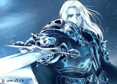 Arthas Menethil Art, Warcraft Wallpaper, Arthas Menethil, Warcraft Iii, Lich King, Warcraft Art, Dragon Knight, Alien Vs Predator, Knight Art