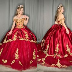 ad eBay - Red Princess Quinceanera Dresses Luxury Gold Applique Prom Party Gowns Sweet 15 - Buy Now, click the link (eBay) Princess Quinceanera Dresses, Red Princess, Gold Applique, Dresses Luxury, The Wonderful Wizard Of Oz, Wedding Gloves, Sweet 15, Wedding Veil, Prom Party